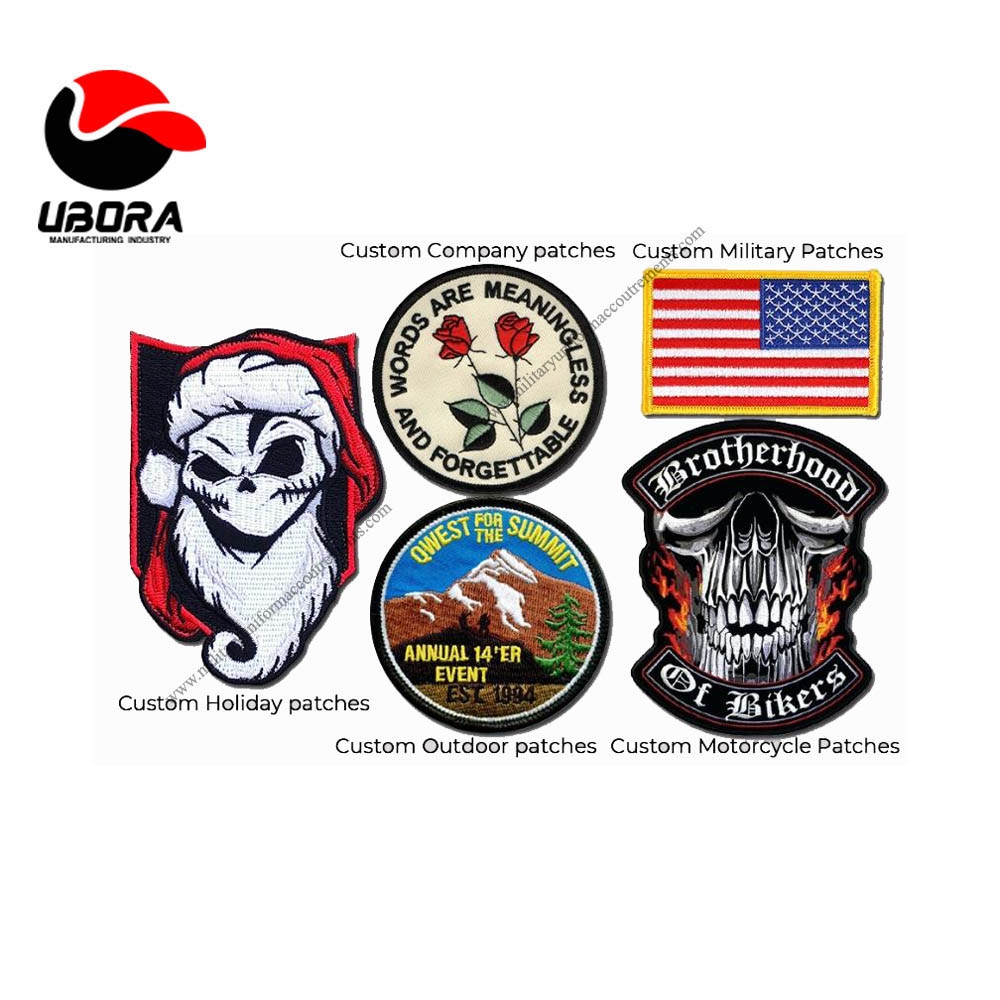 Custom Embroidered Patches holiday patch good quality chevron,customized chevron excellent quality, 